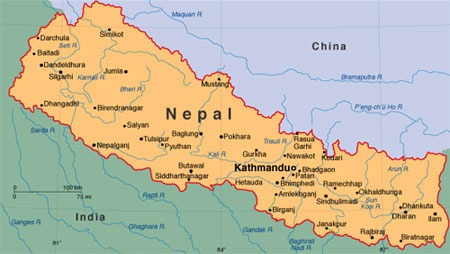 Nepal Map