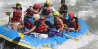 Rafting in Nepal